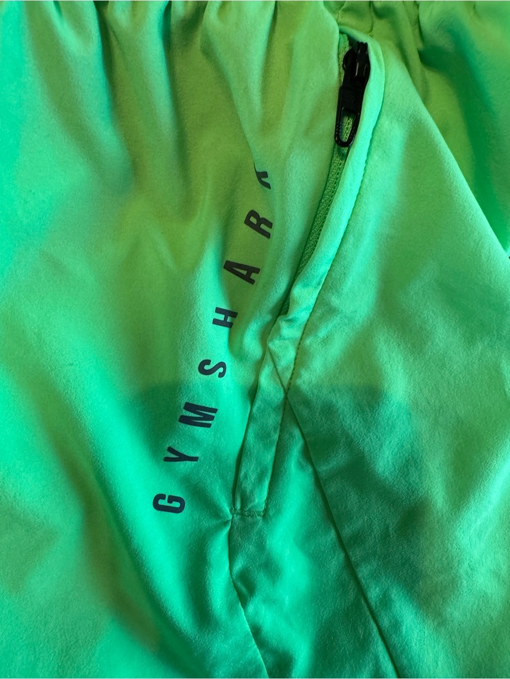 Men's fluo lime GymShark 5 inch sport shorts! - Picture 8 of 8